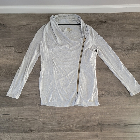 Warrior Danica Patrick women's asymmetrical full zip blouse jacket size M - Picture 1 of 6